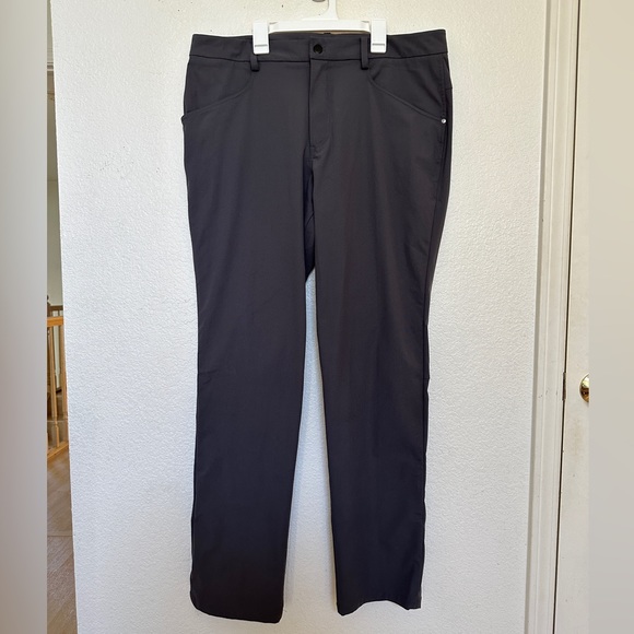 EUC Lululemon Mens ABC Classic-Fit Pant 30" Inseam Dark Gray 4 pockets Sz 38 - Picture 5 of 13